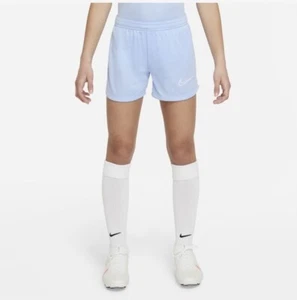 Nike Dri-Fit Girl's Blue Athletic Soccer Shorts Size XL - Picture 1 of 9