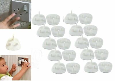 15Pc CHILD SAFETY UK PLUG SOCKET COVERS Mains Electrical Protector Inserts Guard • 4.83£