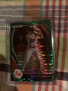 2021 Panini Prizm Draft Picks Prizms Hyper Green Colton Cowser  PDP-5