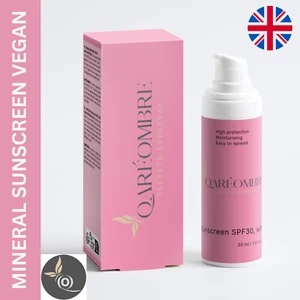 SPF30 Tinted Mineral Sunscreen Vegan Natural Zinc Oxide Moisturising - Picture 1 of 8