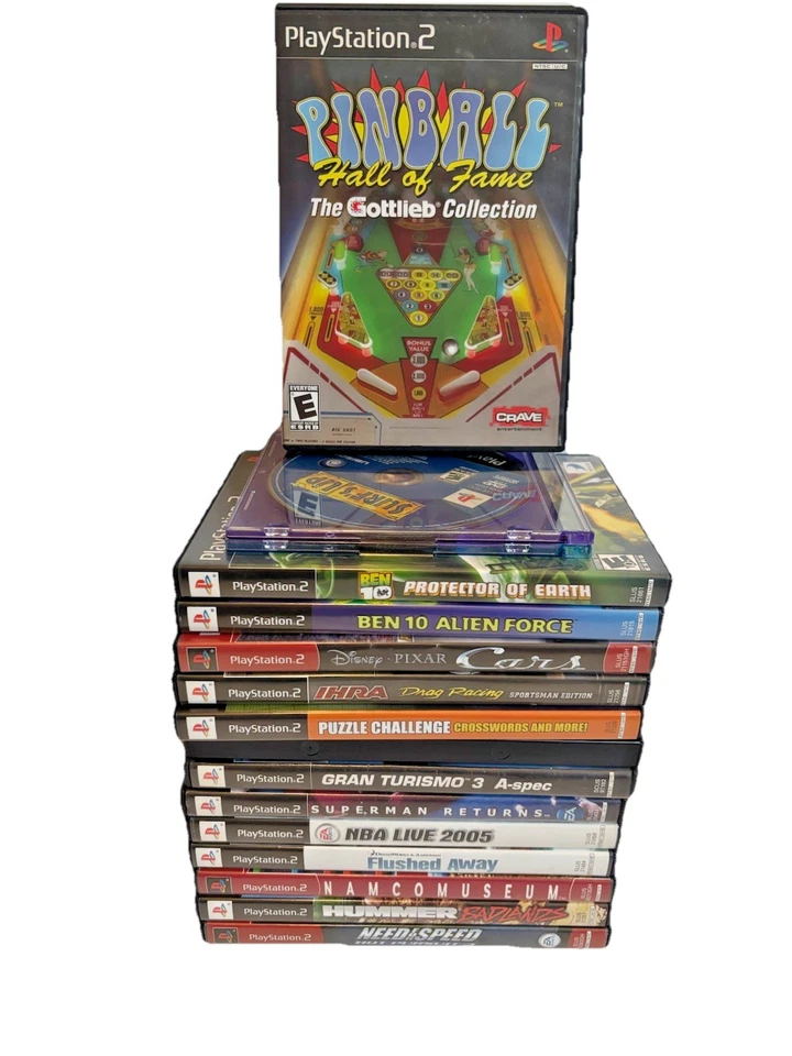 LOTE DE 16 VIDEOJUEGOS PARA NIÑOS PLAYSTATION 2 PS2 DISNEY SUPERMAN BEN 10 NECESITA VELOCIDAD Foto 1 de 2