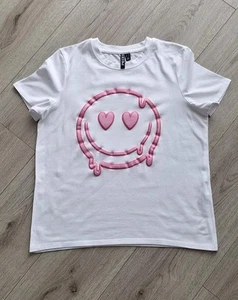 Pieces Shirt Gr. XS Smiley - Bild 1 von 2
