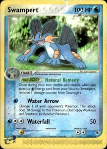 Swampert Ruby and Sapphire 23/109 Heavy Play or DMG - Picture 1 of 2