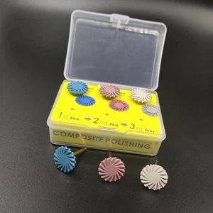 Self-glazed Polished Discs Kit Rubber Polishing Wheels Repair for Oral Materials - Picture 1 of 23