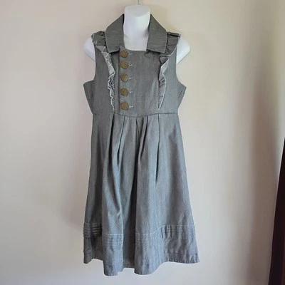 Тюль Лос-Анджелес Houndstooth платье без рукавов с карманами размер: средний - Изображение 1 из 4