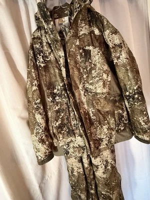 Redhead Hunting 3 In 1 Bone Dry Waterproof Jacket, Hoodie & Bibs Set XL - Strata - Image 1 of 4