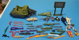 💥 1980's GI g.i. Joe Lot Vehicles Figure Parts Weapons A.R.A.H. Cobra 💥 - Picture 1 of 10
