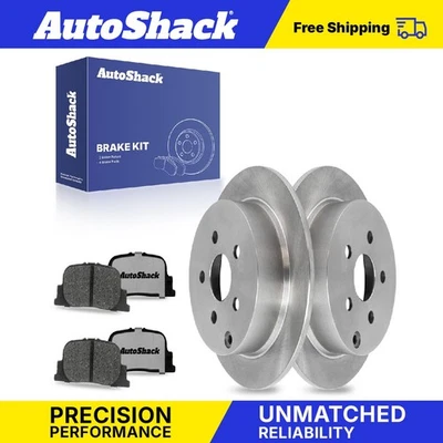 Rear Brake Rotors Ceramic Pads for 2005-2007 2008 2009 2010 Scion tC 2.4L - Image 1 of 4