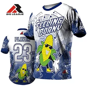 Maglia Sportiva Personalizzata Uomo Donna - Feeling Corny - Cornhole - Foto 1 di 8