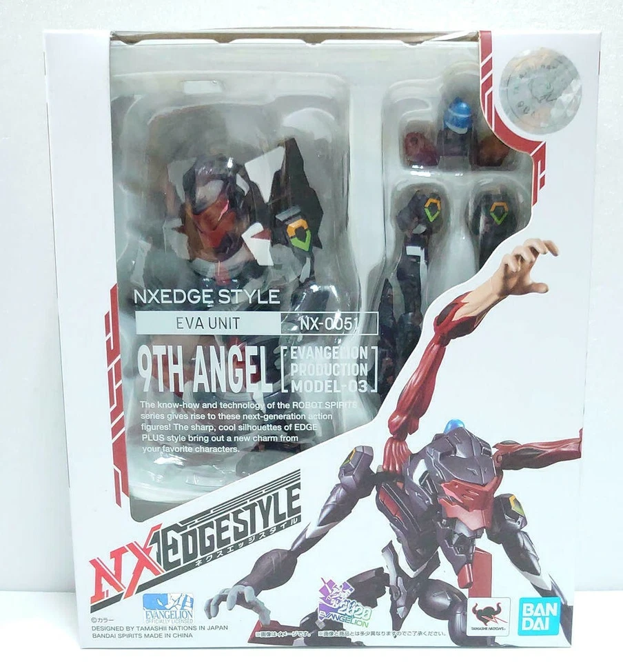 PSL Bandai NXEDGE Style Eva Unit Evangelion 9th Angele 100mm PVC Action Figure