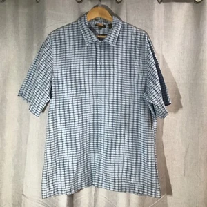Vintage Timberland Herren blau mix kariert kurzärmeliges Shirt XL - Bild 1 von 21