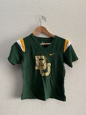 Baylor Bears #1 Nike Short Sleeve V-Neck T-Shirt Girls Large 12-13 YRS