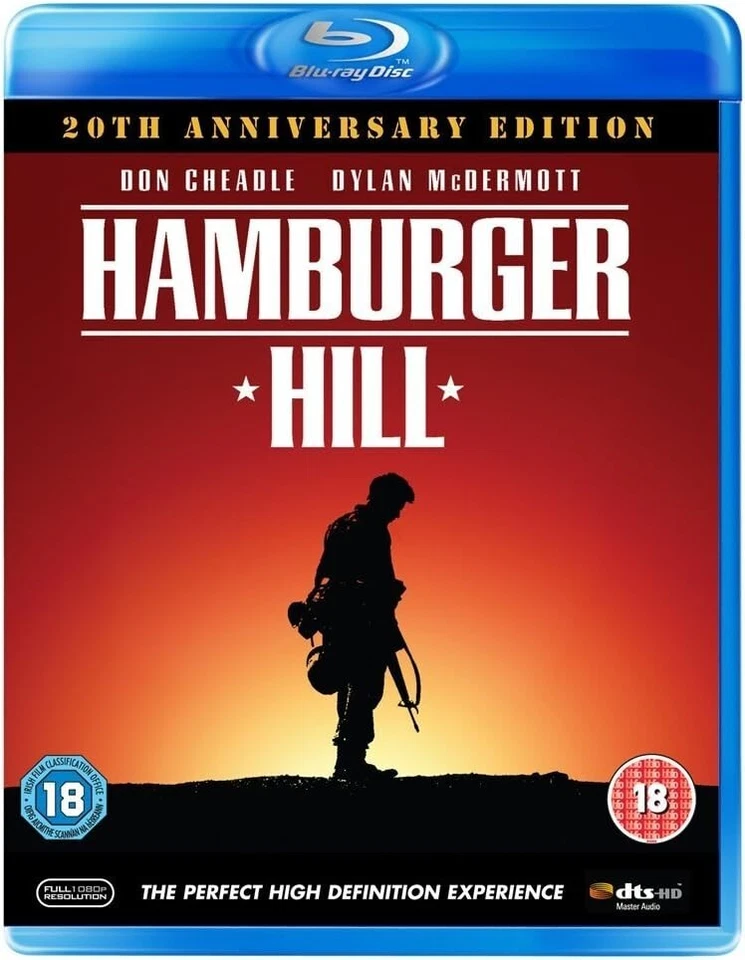 HAMBURGER HILL (1987) Don Cheadle Dylan McDermott New Region B Blu Ray - image 1 of 1