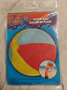 Splash-N-Swim Beach Ball Multi-Color Blue, Pink, and Yellow 20 in. - Picture 1 of 2