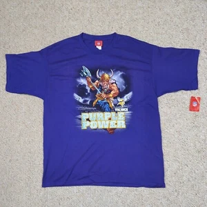 Minnesota Vikings T Shirt Mens XL Purple NOS Flawed Purple Power NFL - Picture 1 of 17