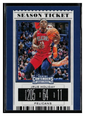 2019 Panini Contenders Draft Picks #23 Jrue Holiday Season Ticket - Image 1 of 2