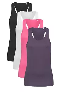 Camiseta sin mangas Stedman Active seca transpirable poliéster DEPORTES para mujer - Imagen 1 de 7
