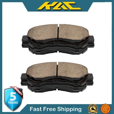 4×1374 FRONT Ceramic Brake Pads for 2009-2014 2016-2020 Nissan Maxima — 第 1/4 张图片