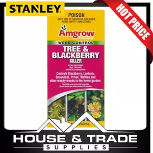 AMGROW Weed Control 250ml Tree and Blackberry Spray Weed Killer Herbicide 80110 - Picture 1 of 2