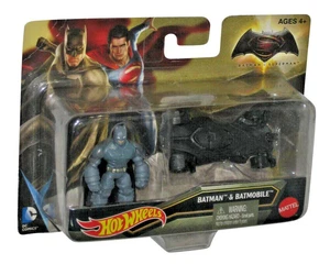 DC Batman vs Superman Dawn of Justice (2015) Hot Wheels Armored & Batmobile Car - Picture 1 of 1