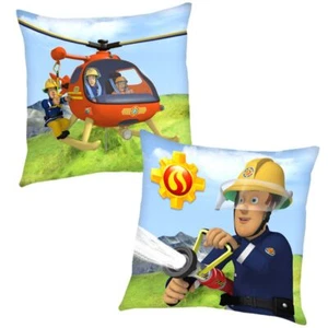 Helikopter | Kinder Deko-Kissen 40 x 40 cm | Feuerwehrmann Sam - Bild 1 von 3