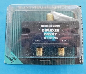 DIPLEXOR LANCE DSV97 40-2150 MHz SEÑAL COMBINADA HORMIGA/SATÉLITE NUEVO - Imagen 1 de 2