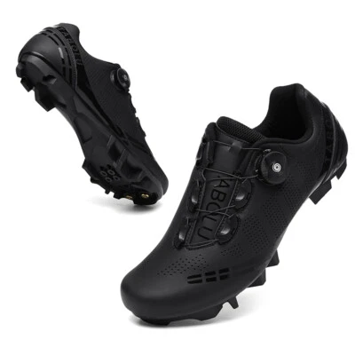Zapatos de ciclismo MTB para hombre autobloqueantes zapatos de bicicleta de montaña zapatillas de bicicleta de carretera Foto 1 de 4