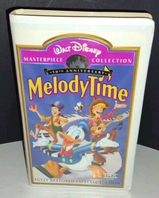 Melody Time (VHS, 1998) - Image 1 of 3