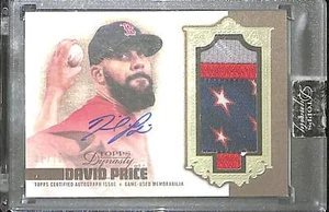 2019 Topps Dynasty Patch Autograph #DAP-DPR1 David Price No 1 of 10 - Bild 1 von 2