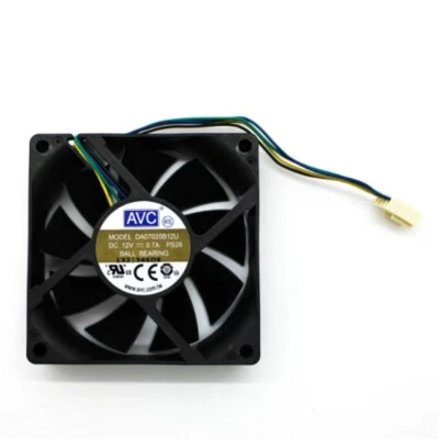 AVC 70x70x20mm DC12V 0.7A 4-Wire 4-Pin Cooling Fan DA07020B12U - Image 1 of 3