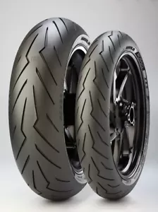 COPPIA GOMME PIRELLI 120/70-17 ROSSO III 3 + 180/55-17 ROSSO III 3 DOT 2025/2024 - Foto 1 di 1