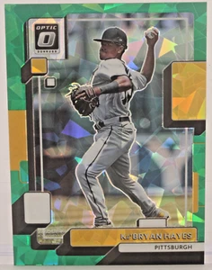 Béisbol óptico Panini Donruss 2022 Ke'Bryan Hayes #173 verde hielo agrietado 5/7 - Imagen 1 de 2