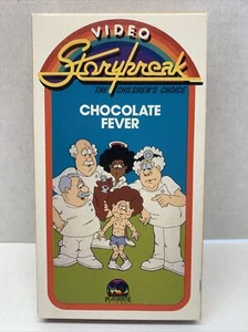 *Tested* Video Storybreak The Children's Choice Chocolate Fever VHS Playhouse - Picture 1 of 8