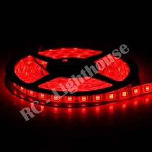 3528 LED Light Strip, Under Cabinet, Deck, Camping, Hiking, Tents Red 5 Meters - Picture 1 of 3
