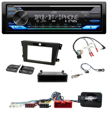 JVC Bluetooth Lenkrad USB DAB CD Autoradio für Mazda CX-7 2008-2010 - Bild 1 von 4