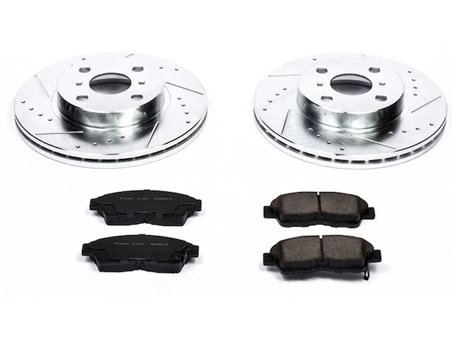 Kit de pastillas de freno delanteras y rotor para 93-97 Geo Toyota Prizm Corolla HG97C5 Foto 1 de 1