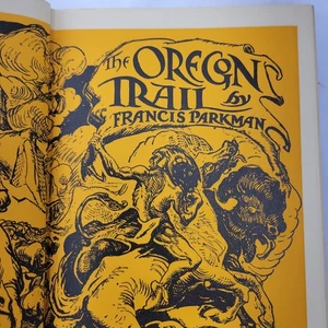 1931 "The Oregon Trail" Book by Francis Parkman Antique American History Vtg - Picture 1 of 14