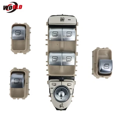 4X Master Power Window Switch Fits Mercedes-Benz E200 E250 E300 E400 E43 3.0L V6 - Изображение 1 из 4