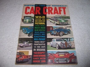 Car Craft Magazine October 1960 - Foto 1 di 1