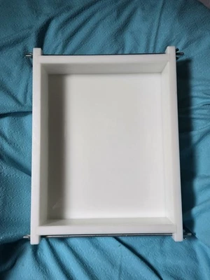 Сверхпрочная форма для мыла HDPE 15 дюймов x 12 дюймов x 3,25 дюйма глубоко внутри для 3–5 буханок за один раз - Изображение 1 из 4