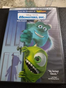 Disney Pixar MONSTERS, INC collectors edition 2 disc DVD - Imagen 1 de 7
