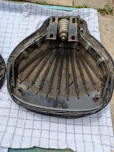 Lambretta Series 2 Single Seats In Fair Condition See Photos - Picture 1 of 6
