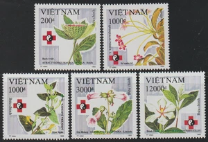 1993 Vietnam Stamps Medicinal Plants Scott # 2429-2433 MNH - Picture 1 of 1
