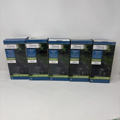 Patriot Low Voltage 20 watt Halogen Cast Aluminum Landscape Spot Lights Lot 5 - Image 1 of 4