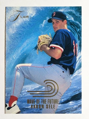 1993 Flair Wave of the Future #16 Aaron Sele - Image 1 of 2