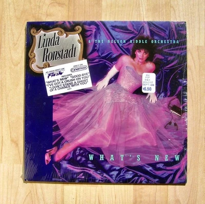 LINDA RONSTADT what's new Asylum 60260-1 orig 1983 + Hype Sticker  SEALED - Image 1 of 2