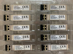 10PCS Fortinet FN-TRAN-SFP+SR 10GE SFP-10G-SR short range 850nm 300m/400m Module - Afbeelding 1 van 6