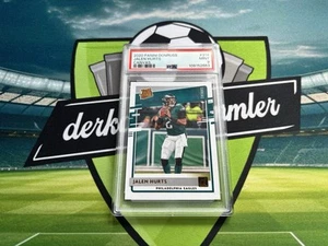 Panini Donruss Football NFL 2020 Jalen Hurts Rated Rookie Canvas Card PSA 9 MINT - Picture 1 of 3