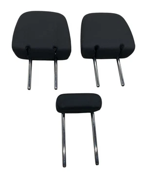 2023 2024 2025 CHEVY COLORADO REAR RIGHT LEFT & CENTER HEADREST BLACK CLOTH (H2Z Foto 1 de 4