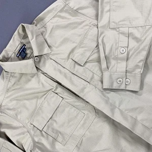5.11 Tactical Shirt Mens Large Khaki Ripstop Long Sleeve Concealed Placket 72002 - Picture 1 of 19